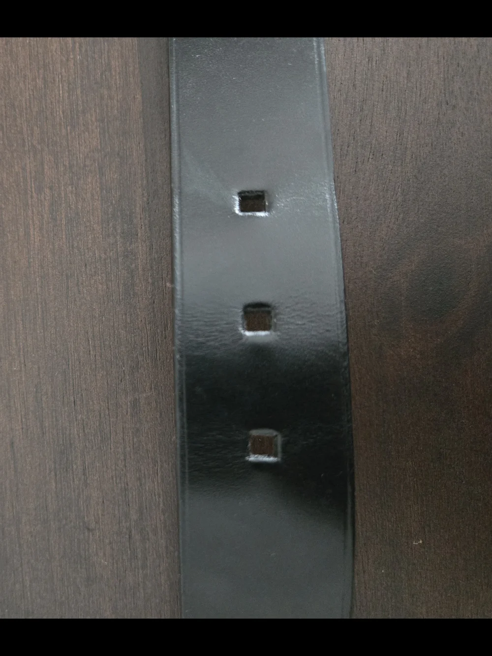 Gucci Black Leather Belt with Gold Buckle
